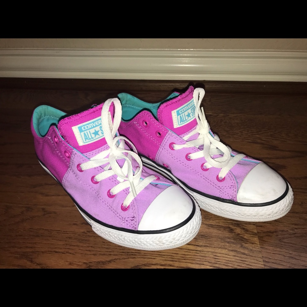 Converse pink and lilac